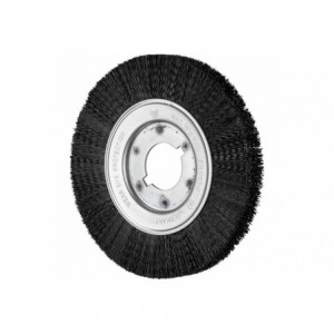 2 x Szczotka tarczowa wąska niepleciona RBU Ø150 x 16xvariable otwór, drut Ø0,40