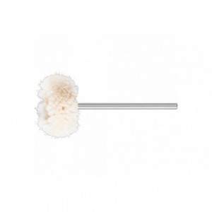 10 x Pierścień tkaninowy TR bawełna Ø 22 x 10 mm trzpień Ø 2,35 mm do polerowania z dodatkiem pasty polerskiej