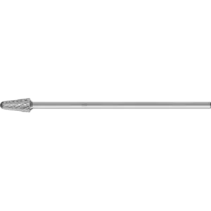Wysokowydajny trzpień frezarski ze stopów twardych TOUGH kształt stożkowy KEL Ø 12 × 25 mm trzpień Ø 6 × 150 mm