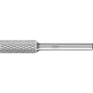 Trzpień frezarski HM, kształt walcowy ZYAS z uzębieniem czołowym Ø 10 x 25 mm trzpień Ø 6 mm Z4 uniwersalny