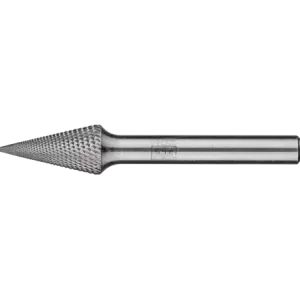 Wysokowydajny trzpień frezarski ze stopów twardych MICRO kształt ostrostożkowy SKM Ø 10 × 20 mm trzpień Ø 6 mm
