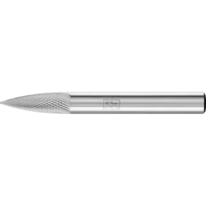 Wysokowydajny trzpień frezarski ze stopów twardych MICRO kształt pocisku SPG Ø 06 × 18 mm trzpień Ø 6 mm do obróbki precyzyjnej