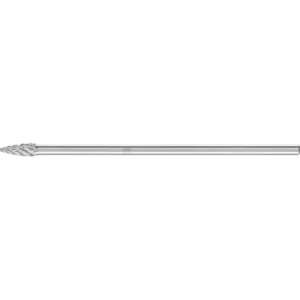 Wysokowydajny trzpień frezarski ze stopów twardych STEEL kształt pocisku SPG Ø 08 × 20 mm trzpień Ø 6 × 150 mm do stali