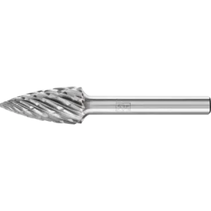 Wysokowydajny trzpień frezarski ze stopów twardych STEEL kształt pocisku SPG Ø 12 × 25 mm trzpień Ø 6 mm do stali