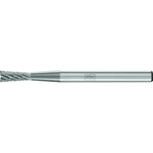 Trzpień frezarski o kształcie ostrosłupa ściętego HM z uzębieniem czołowym WKNS Ø 03x07 mm trzpień Ø 3 mm Z3P uniwersalny