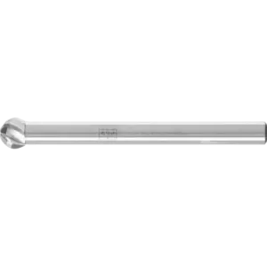 Wysokowydajny trzpień frezarski ze stopów twardych INOX kulisty KUD Ø 04 × 03 mm trzpień Ø 3 mm do stali nierdzewnej