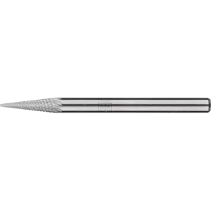 Wysokowydajny trzpień frezarski ze stopów twardych MICRO kształt ostrostożkowy SKM Ø 03 × 11 mm trzpień Ø 3 mm
