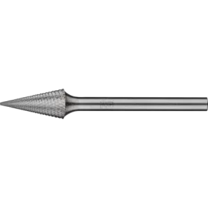 Wysokowydajny trzpień frezarski ze stopów twardych MICRO kształt ostrostożkowy SKM Ø 06 × 13 mm trzpień Ø 3 mm