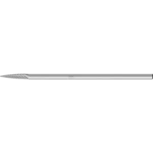 Trzpień frezarski ze stopów twardych kształt pocisku SPG Ø 03 × 13 mm trzpień Ø 3 × 75 mm Z5 uniwersalne drobne