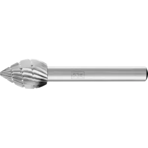 Trzpień frezarski HSS o kształcie specjalnym Ø 12 × 18 mm trzpień Ø 6 mm Z 3 uniwersalny