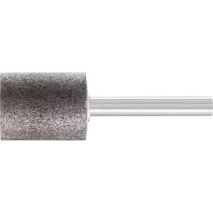 Ściernica trzpieniowa INOX walcowa Ø 20 × 25 mm trzpień Ø 6 mm A60 do stali nierdzewnej