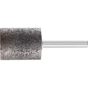 Ściernica trzpieniowa INOX walcowa Ø 25 × 32 mm trzpień Ø 6 mm A30 do stali nierdzewnej