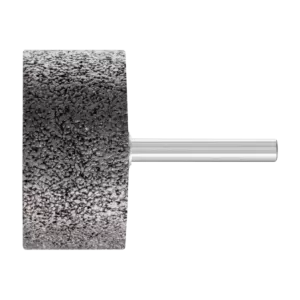 Ściernica trzpieniowa INOX EDGE walcowa 50 × 25 mm trzpień Ø 6 mm A24 do stali nierdzewnej