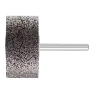 Ściernica trzpieniowa INOX walcowa Ø 50 × 25 mm trzpień Ø 6 mm A24 do stali nierdzewnej