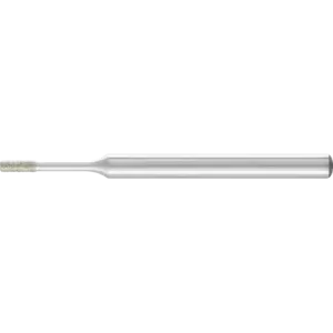 Diamentowa ściernica trzpieniowa cylindryczna Ø1,4 mm, trzpień Ø3 mm D64 (drobna) do szlifowania otworów/łuków