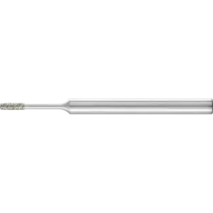 Diamentowa ściernica trzpieniowa cylindryczna Ø1,4 mm, trzpień Ø3 mm D126 (średnia) do szlifowania otworów/łuków