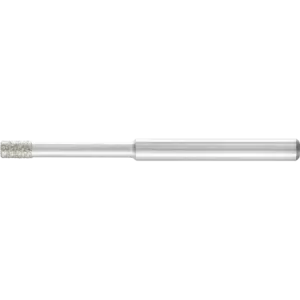 Diamentowa ściernica trzpieniowa cylindryczna Ø2,4 mm, trzpień Ø3 mm D126 (średnia) do szlifowania otworów/łuków