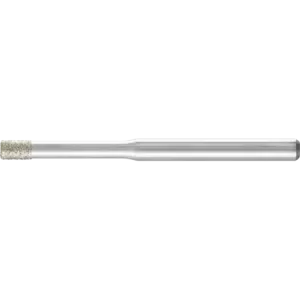 Diamentowa ściernica trzpieniowa cylindryczna Ø2,6 mm, trzpień Ø3 mm D126 (średnia) do szlifowania otworów/łuków