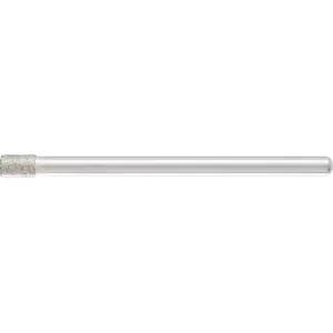 Diamentowa ściernica trzpieniowa cylindryczna Ø3,5 mm, trzpień Ø3 mm D126 (średnia) do szlifowania otworów/łuków