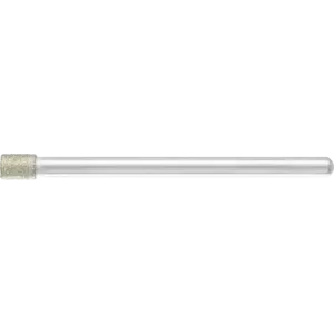 Diamentowa ściernica trzpieniowa cylindryczna Ø4,0 mm, trzpień Ø3 mm D126 (średnia) do szlifowania otworów/łuków