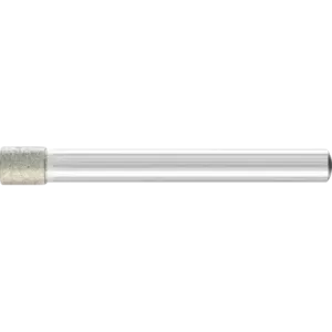 Diamentowa ściernica trzpieniowa cylindryczna Ø7,0 mm, trzpień Ø6 mm D126 (średnia) do szlifowania otworów/łuków