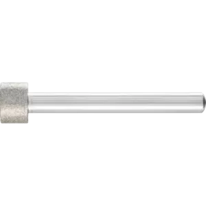 Diamentowa ściernica trzpieniowa cylindryczna Ø12 mm, trzpień Ø6 mm D126 (średnia) do szlifowania otworów/łuków