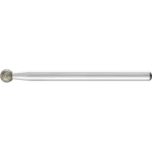 Diamentowa ściernica stożkowa Ø4,0 mm, trzpień Ø3 mm D181 (zgrubna) do grawerowania i usuwania gratów