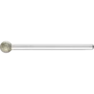 Diamentowa ściernica stożkowa Ø6,0 mm, trzpień Ø3 mm D91 (drobna) do grawerowania i usuwania gratów