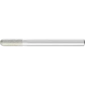 Diamentowa ściernica kulisto-walcowa Ø6,0 mm, trzpień Ø6 mm D126 (średnia), doskonała do pracy ręcznej