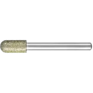 Diamentowa ściernica kulisto-walcowa Ø 10,0 mm, trzpień Ø 6 mm D357 (zgrubna) do szlifowania TWS/ CFRP