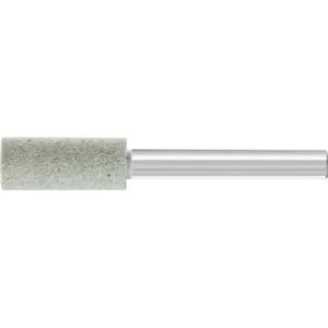 Ściernica trzpieniowa Poliflex kształt walcowy Ø 10 × 25 mm trzpień Ø 6 mm spoiwo PUR miękka SIC80