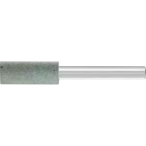 Ściernica trzpieniowa Poliflex kształt walcowy Ø 10 × 25 mm trzpień Ø 6 mm spoiwo PUR średnio twarda SIC150