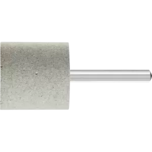 Ściernica trzpieniowa Poliflex kształt walcowy Ø 32 × 32 mm trzpień Ø 6 mm spoiwo PUR średnio twarda SIC80