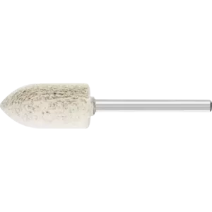 Ściernica trzpieniowa Poliflex kształt ostrostożkowy Ø 10 × 20 mm trzpień Ø 3 mm spoiwo TX A80