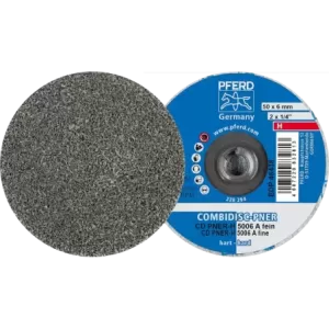 Prasowany wykrój włókninowy COMBIDISC CD PNER Ø 50 mm twardy A drobnoziarnisty do wykańczania