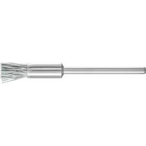 Miniaturowa szczotka-pędzelek PBU Ø5 mm trzpień Ø2,34 mm włókno SiC Ø0,25 ziarno 800