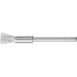Miniaturowa szczotka-pędzelek PBU Ø5 mm trzpień Ø3 mm drut stalowy Ø0,10