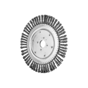 Szczotka PIPELINE pleciona RBG Ø178 × 6x22,2 mm, drut stalowy Ø0,50 mm 56 splotów do szlifierki kątowej
