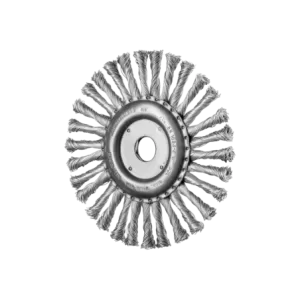 Szczotka tarczowa pleciona COMBITWIST RBG Ø 178 × 13 × 22,2 mm, drut ze stali nierdzewnej Ø 0,50 mm do szlifierki kątowej (10)