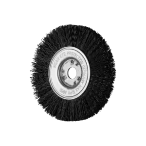 Szczotka tarczowa wąska niepleciona RBU Ø100 × 12 × 12 mm otwór, drut Ø0,40