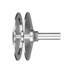 Osprzęt, uchwyt narzędziowy BO do szczotek tarczowych Ø150–180 mm z otworem 22,2 na trzpieniu 12 mm