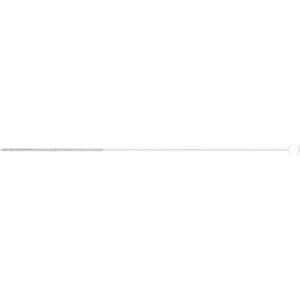 Szczotka wewnętrzna IBU Ø3 × 100 mm z uchwytem drut stalowy Ø0,10