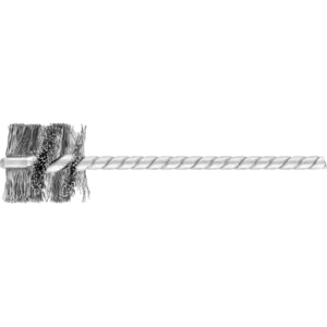 Szczotka wewnętrzna IBU Ø22 × 25 mm trzpień Ø3,8 mm drut stalowy Ø0,20