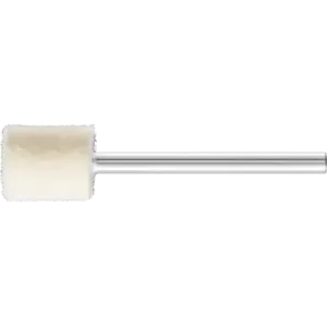 Twarde filcowe trzpienie polerskie o kształcie walcowym Ø 10 × 12 mm trzpień Ø 3 mm