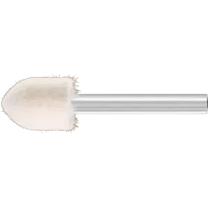 Średnio twarde filcowe trzpienie polerskie o kształcie ostrostożkowym Ø 15 × 20 mm trzpień Ø 6 mm