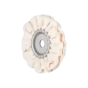 Pierścień tkaninowy TR miękki Ø 80 × 10 mm otwór Ø 10 mm do polerowania na wysoki połysk z dodatkiem pasty polerskiej