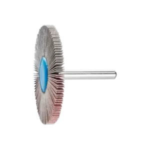 Ściernica wachlarzowa F Korund Ø 60 × 5 mm trzpień Ø 6 mm A180 do szlifu dokładnego i wykończeniowego