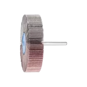 Ściernica wachlarzowa F Korund Ø 80 × 20 mm trzpień Ø 6 mm A150 do szlifu dokładnego i wykończeniowego