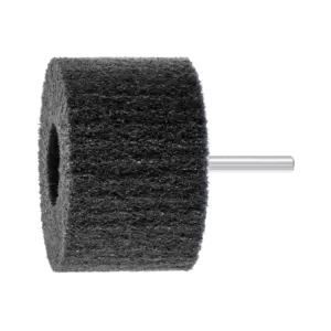 Włókninowa ściernica trzpieniowa POLINOX PNL Ø 80 × 50 mm trzpień Ø 6 mm SIC280 do szlifu dokładnego i wykańczania