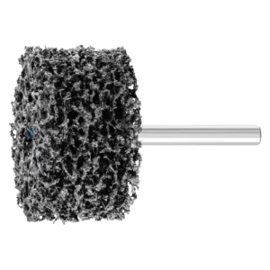 Włóknina czyszcząca POLICLEAN PCLZY Ø 50 × 26 mm trzpień Ø 6 mm do zgrubnych prac czyszczących